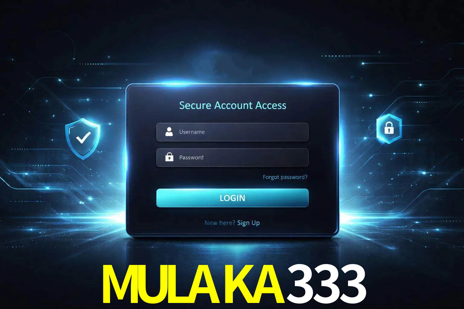 Pantalla de inicio de sesión de cuenta MULAKA333 para usuarios en México